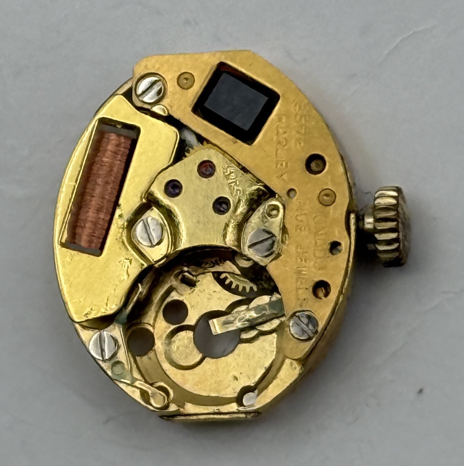 Harley Ronda 3572 Watch Movement Quartz Swiss Parts Repair Spares 12.4mm