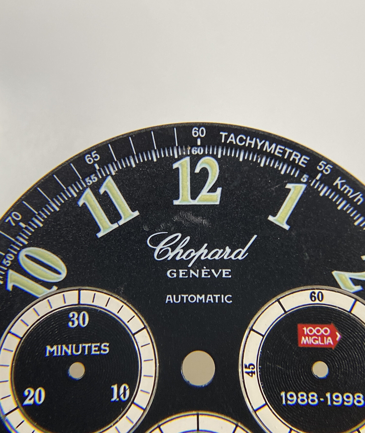 Genuine Chopard Geneve Automatic 1000 Miglia 1988-98 Black 30.9mm Dial Ref: 8331