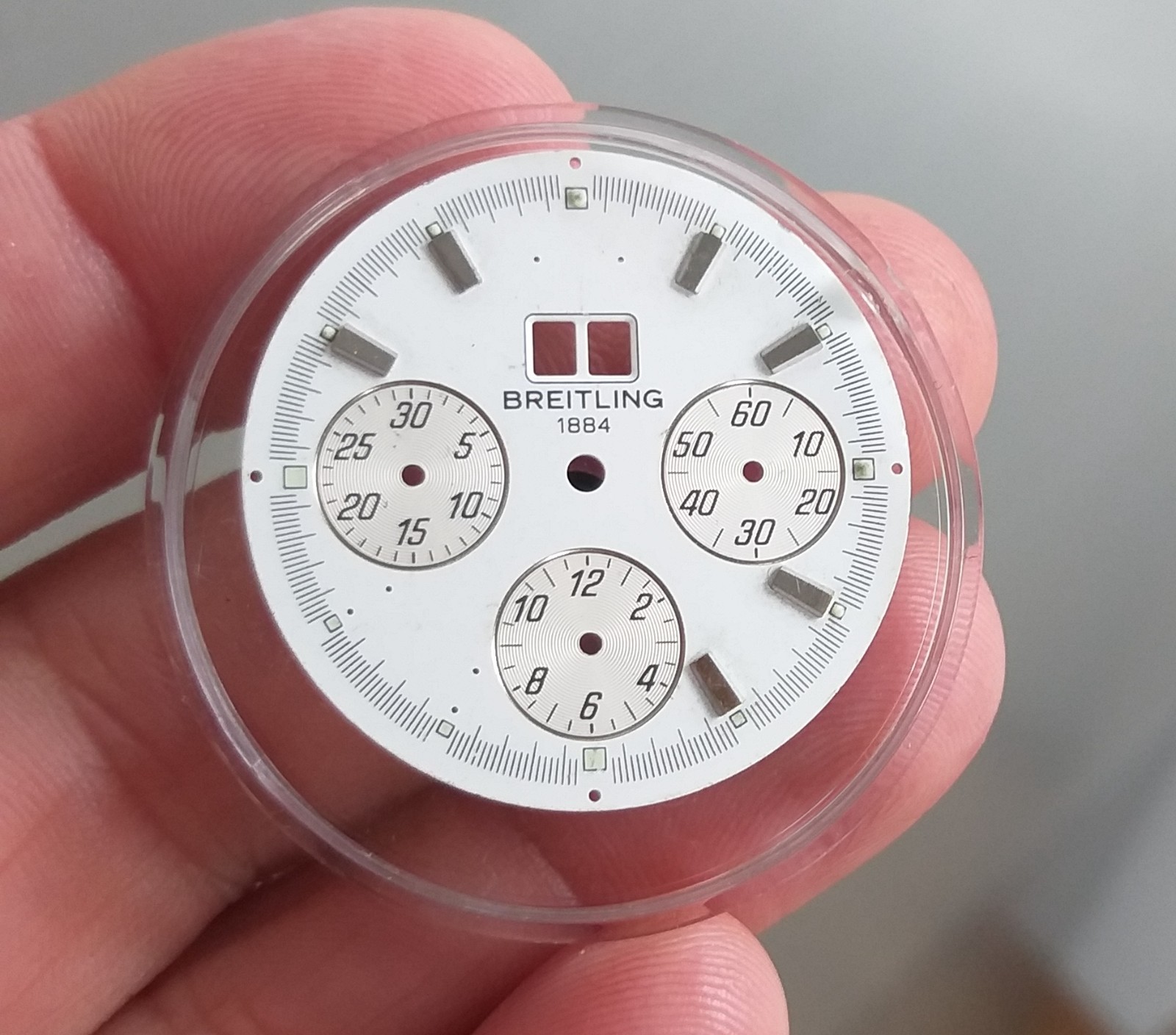 Breitling 1884 Crosswind White Chronograph Dial Ref. A44355