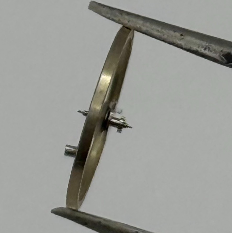 ST 1686 1786 Balance Wheel Complete And Spring Renata 1115 Watch Movement Parts