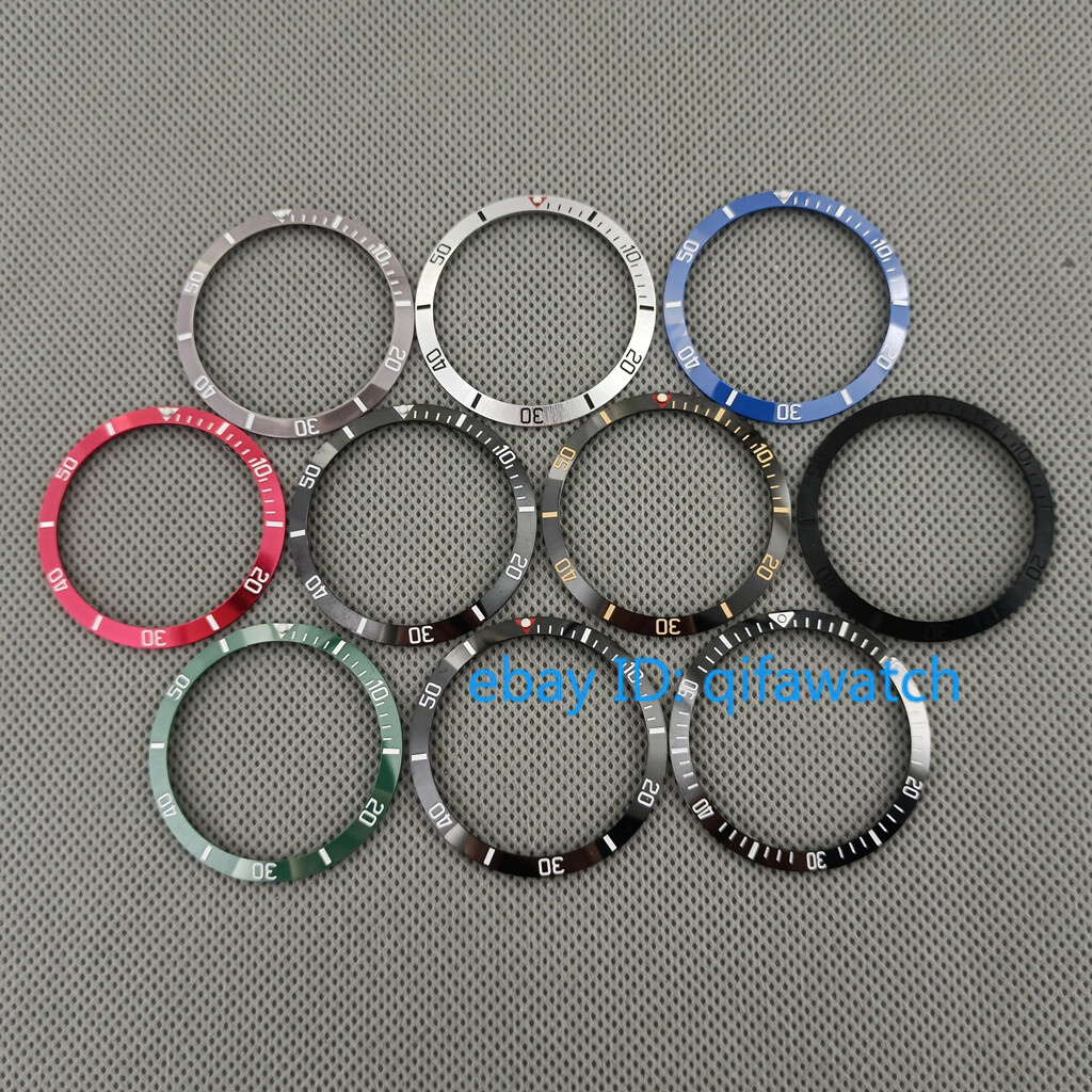 37.2mm Aluminum Ceramic Bezel Insert for 39mm automatic watch case