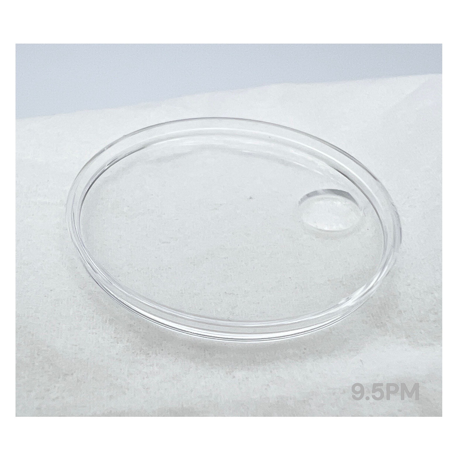 Round Watch Crystal Calendar Stella WECD High Dome Date Magnifier 9.5PM