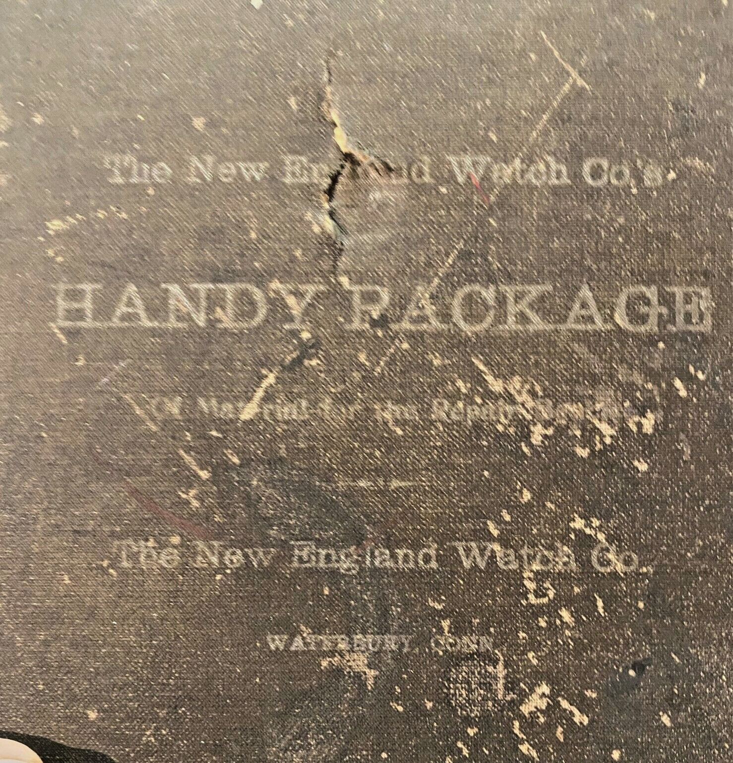The New England Watch Co “Handy Package” Watch Repair Parts Conneticut