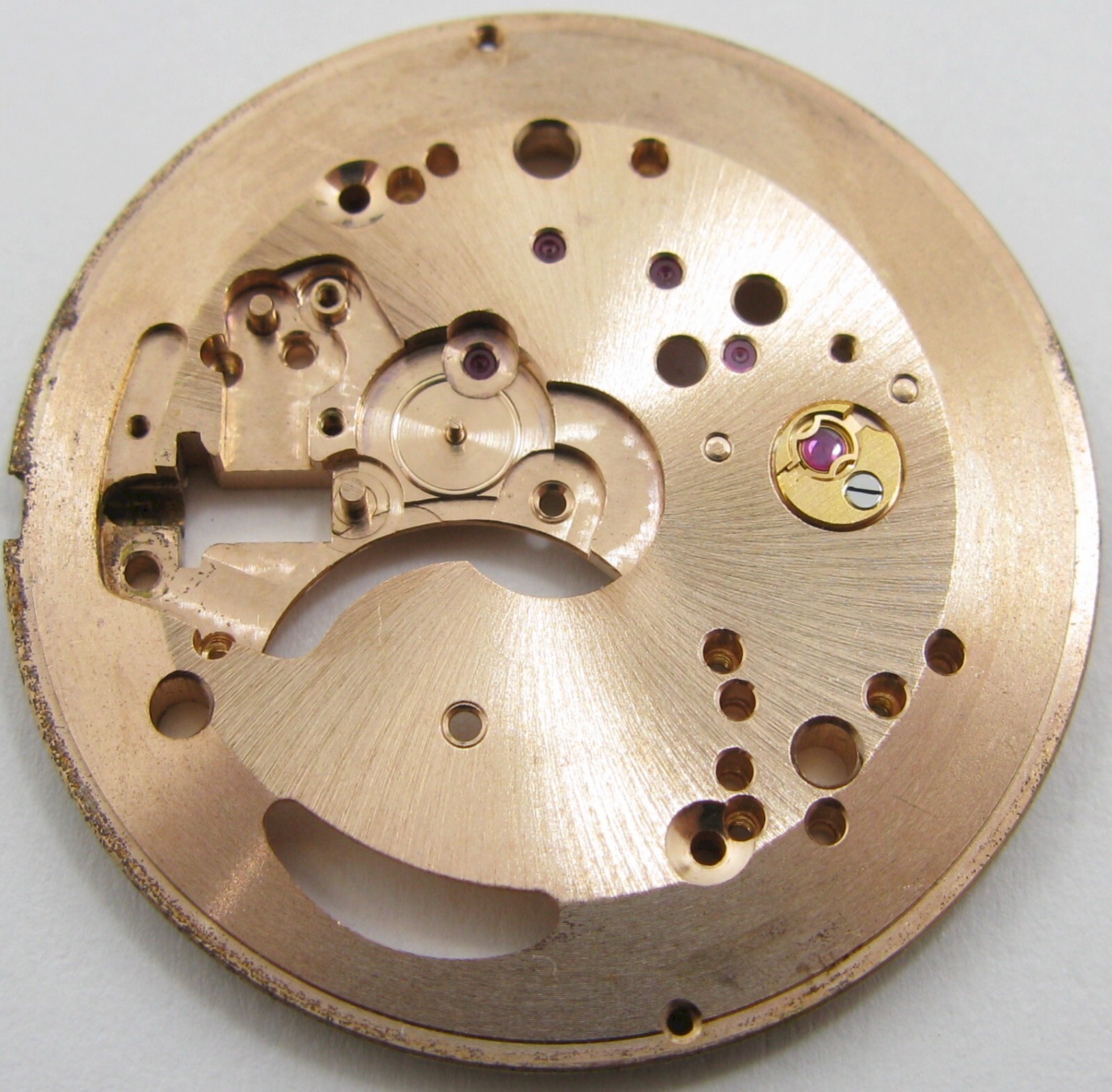 Omega 500 watch part damaged main plate #1000