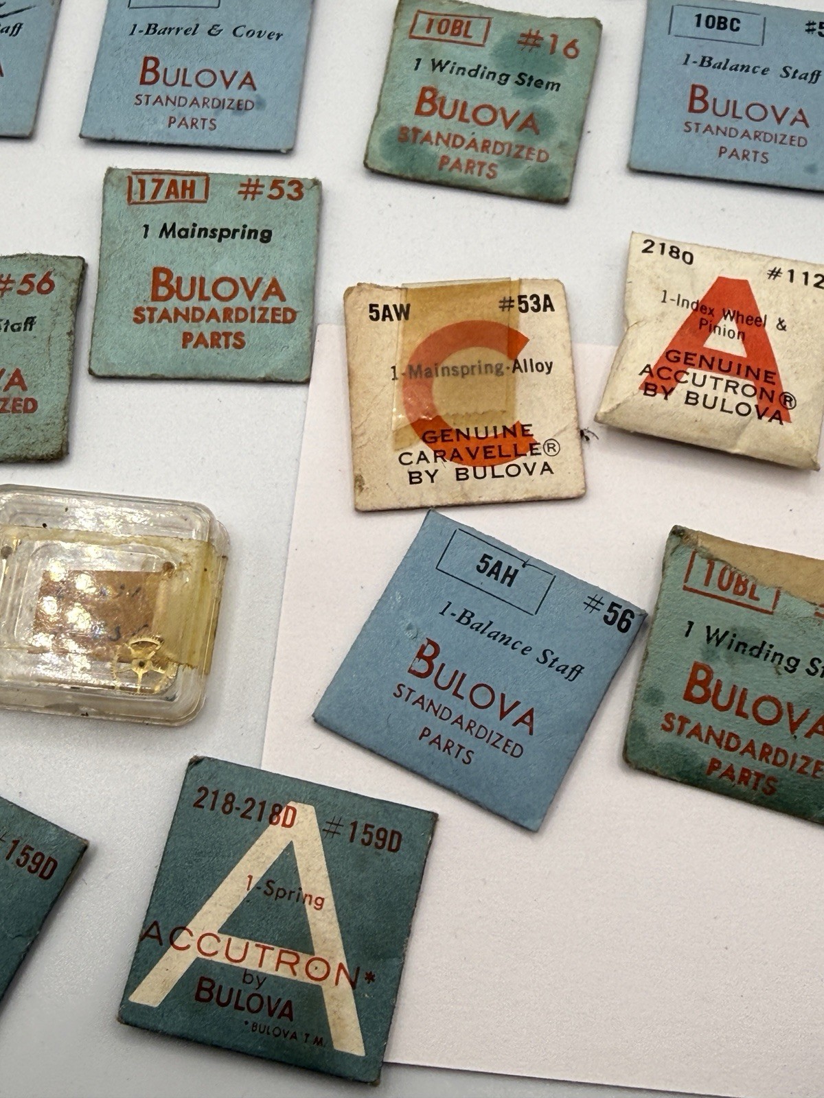 Lot # 11 -VTG Lot #12 – Bulova, Accutron & Caravelle NOS Parts