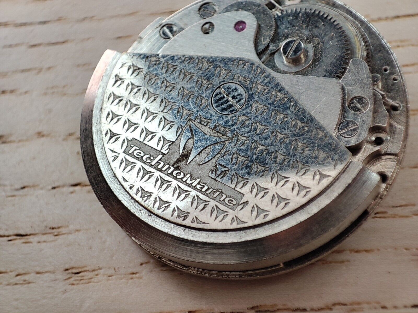 TechnoMarine Automatic Watch movement – 27.3 mm – for parts and spares