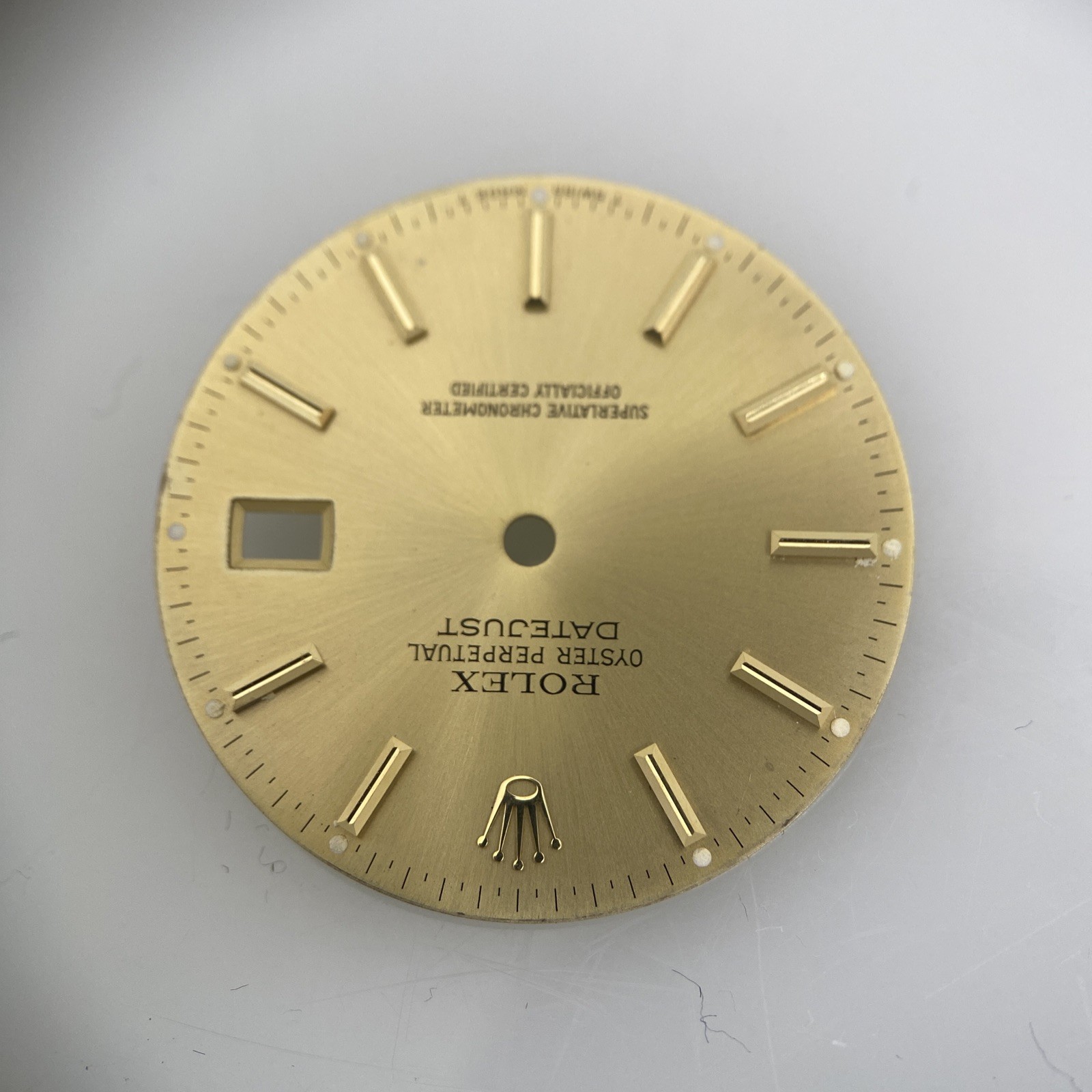 Rolex Mens Datejust 36mm Champagne Stick Dial, T SwissMade T, 16013 -16233 #B27
