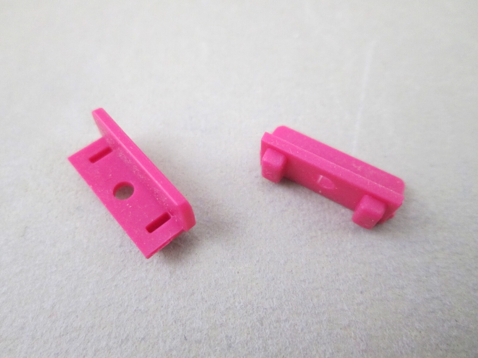 Genuine Casio G-Shock MTG-B2000PH fuschia plastic watch band end pieces X 2