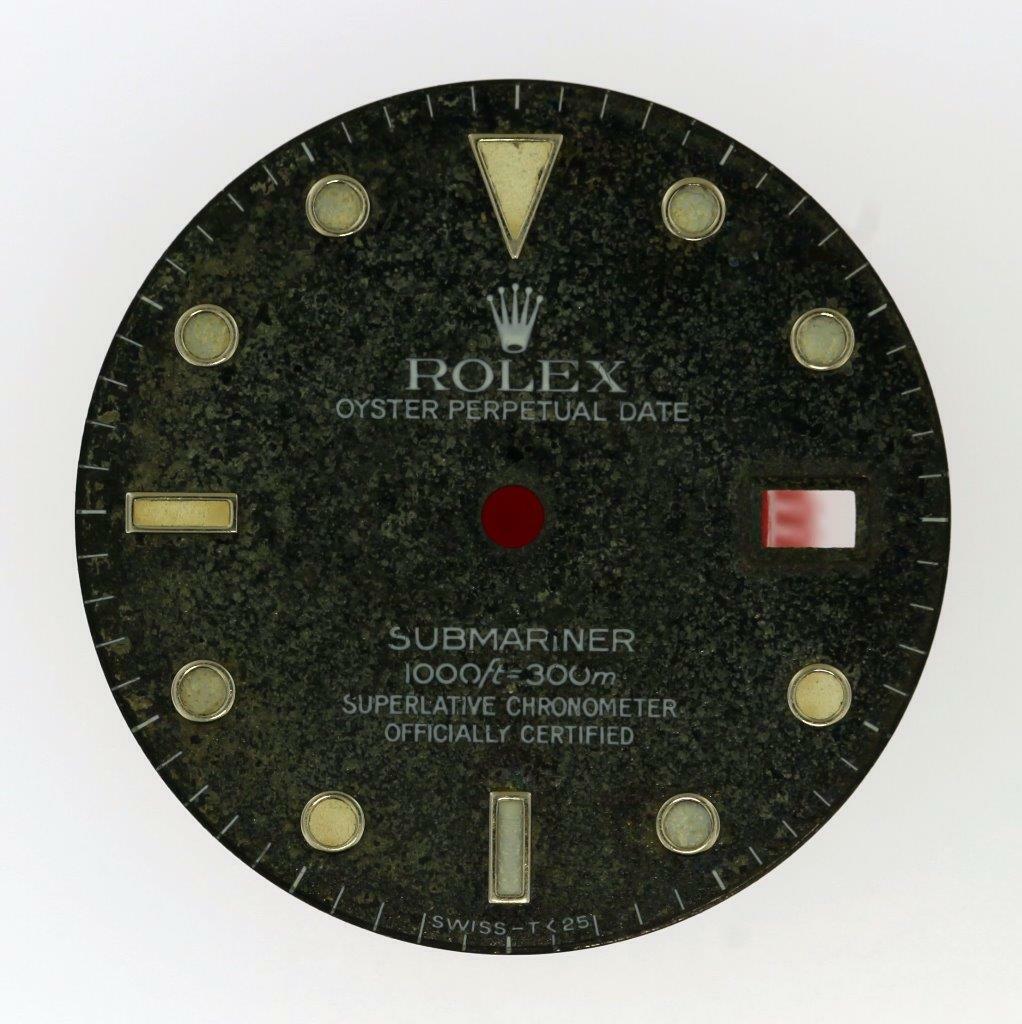 Vintage Men Rolex Submariner Date 40mm Black Tropical Dial 16800 16610 S/S #K56