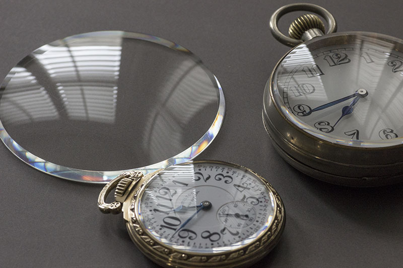 Large Glass Pocket Watch Crystals For Goliath Watches or Auto Clocks USA Made