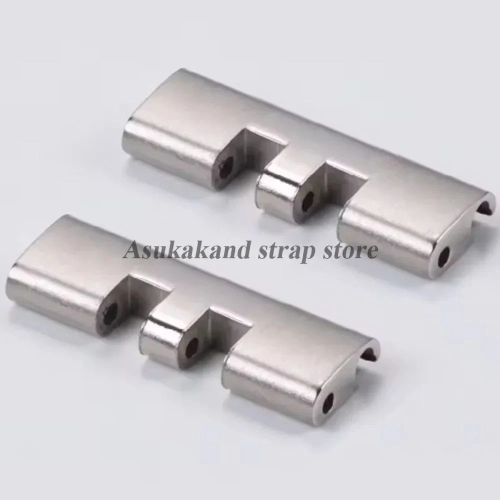 2pcs New Watch Bracelet Curved End Links for Seiko Skx009 Skx007 Jubilee Oyster