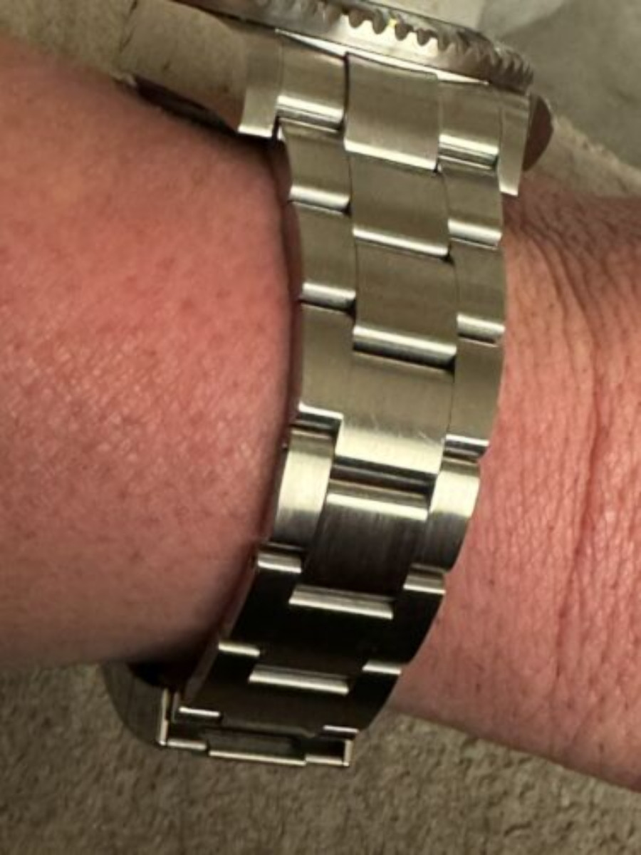 17MM OYSTER STAINLESS STEEL LINK FOR ROLEX DEEP SEA SEADWELLER CERAMIC 126600