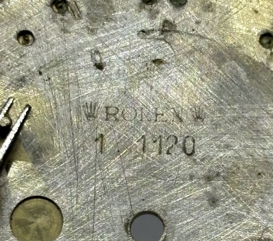 Original Rolex Cellini Dial For Caliber 1602 Gold Dial Roman Numerals