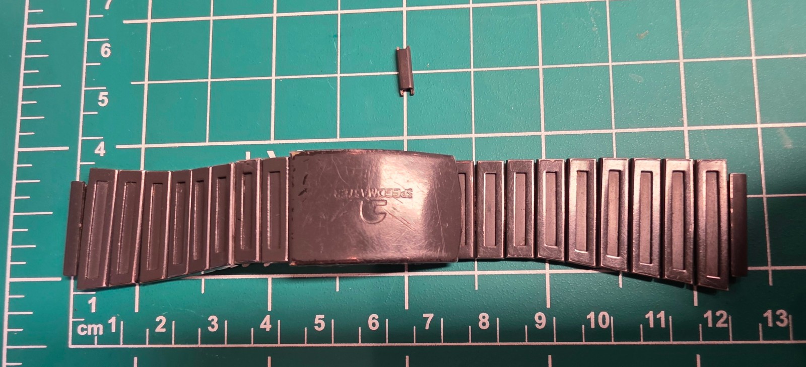 Seiko AA61A PVD Watch BRACELET from 7A28-6000 BISHOP (fits -6009, etc) FOR PARTS