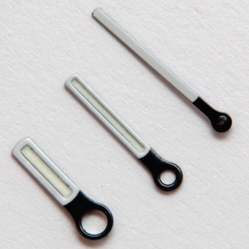 OEM GENUINE IKEPOD MANATEE WATCH HANDS ENAMEL FINISH 0.90 x 1.50 x 0.25 NOS NEW