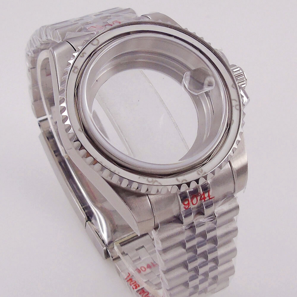 20ATM 40mm Diver Sapphire Watch Case fit NH35A NH36 ETA2824 PT5000 Movement Part