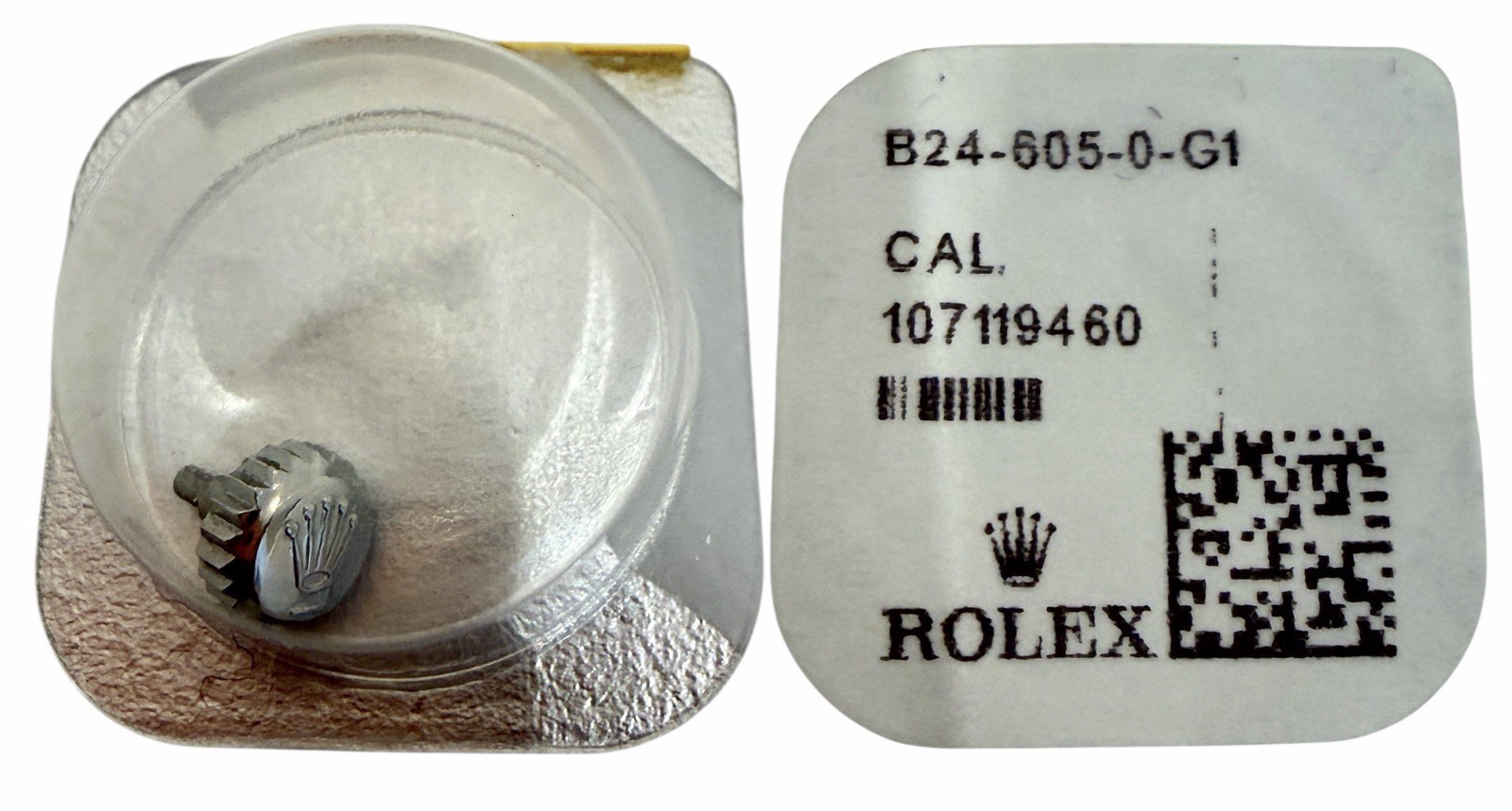 ROLEX CROWN 24-605-0 OP DATEJUST EXPLORER -124300 124270 126200 126300- NEW!