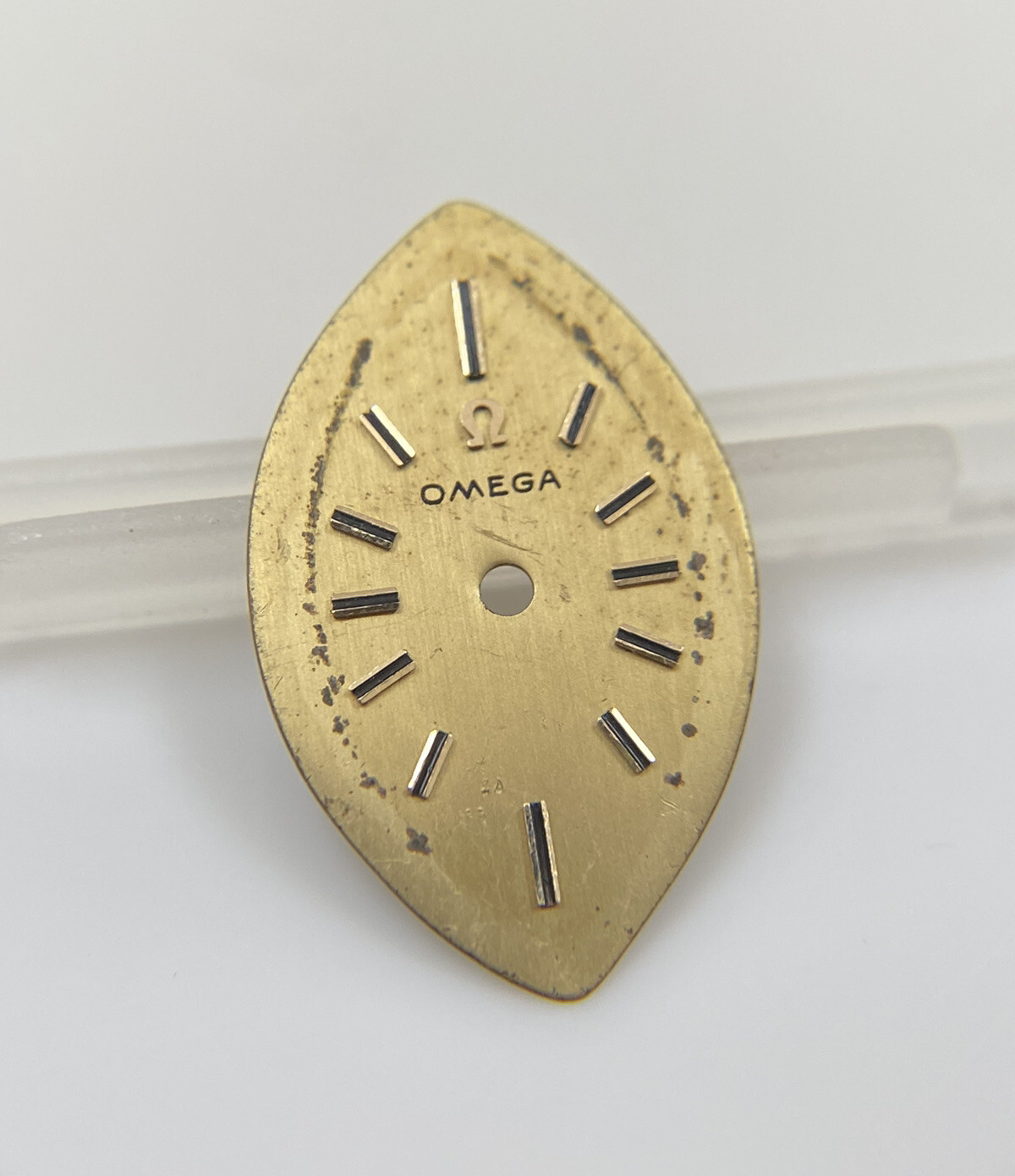 Original Vintage Omega Cal. 484 Gold 13.3mm X 21.3mm Diamond Shaped Watch Dial