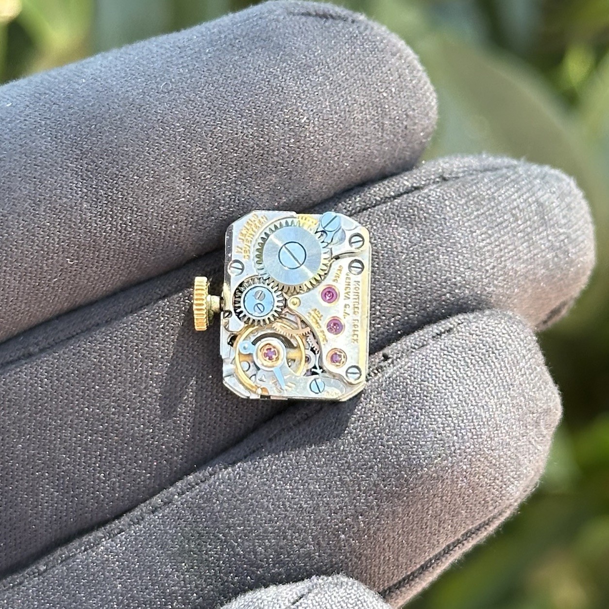 Vintage Rolex 17 Jewel Manual Wind Ladies 11.5mm Watch Movement / Dial
