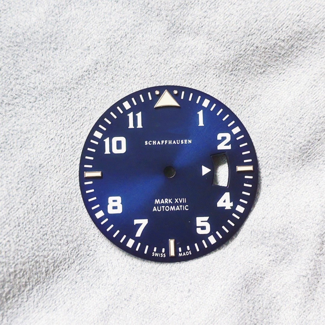 DIY 40mm Stainless Watch case+Leather Strap For ETA 2824 Movement