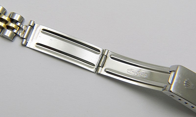 Genuine Rolex 18k Gold SS Ladies Bracelet 62523D.18 Clasp & 13mm End Links 468 B
