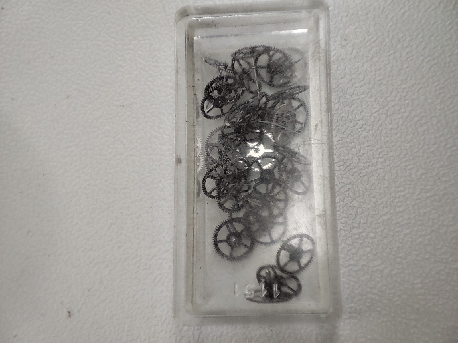 Mix watch parts stem, vis, wheels, balance, F4062, as 1051, HS.514, others(rust)