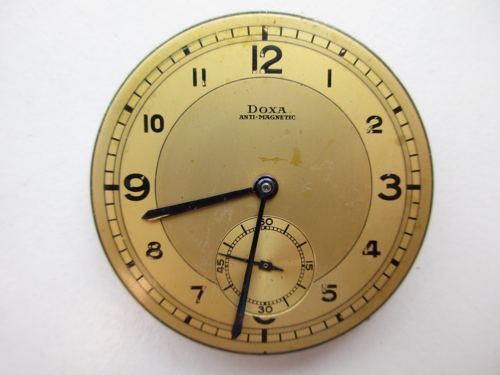 Doxa vintage pocket watch movement ø 36.6 mm – running