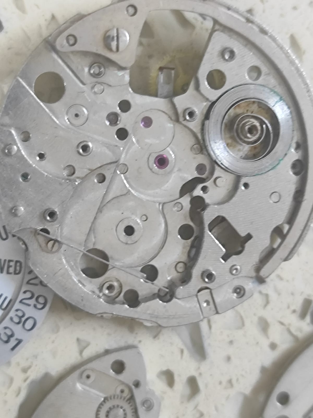 Vintage Seiko Bell Matic Alarm 4006A Incomplet movement Not Work For parts Y