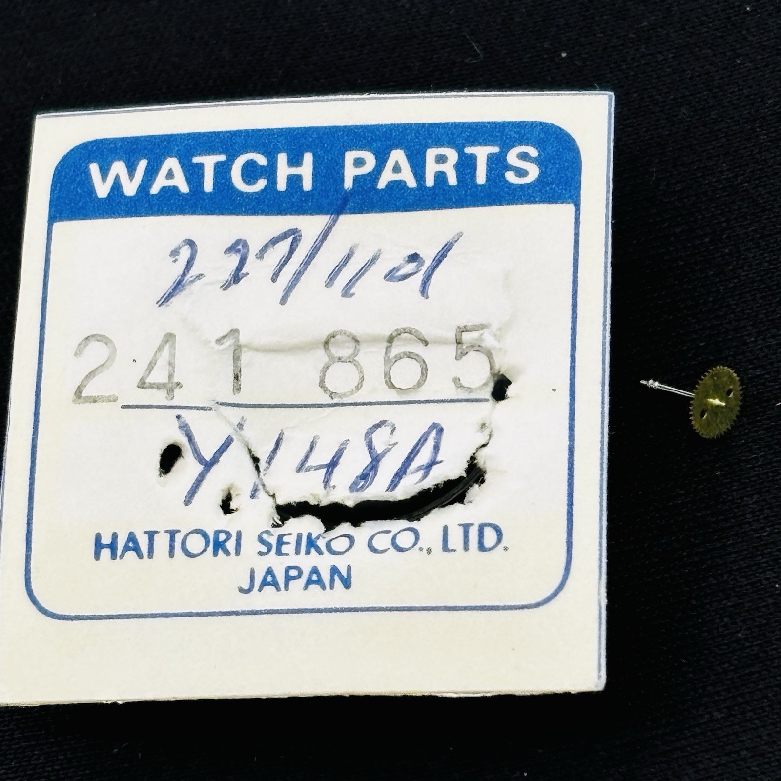 Genuine Seiko 241 865 Fourth Wheel