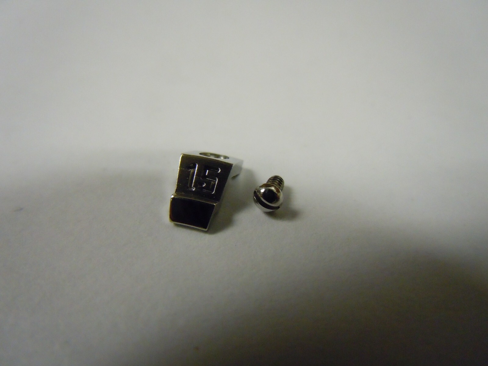 Genuine Breitling Steel Bezel Rider 15 & Screw A&D 13352 part 260.2734