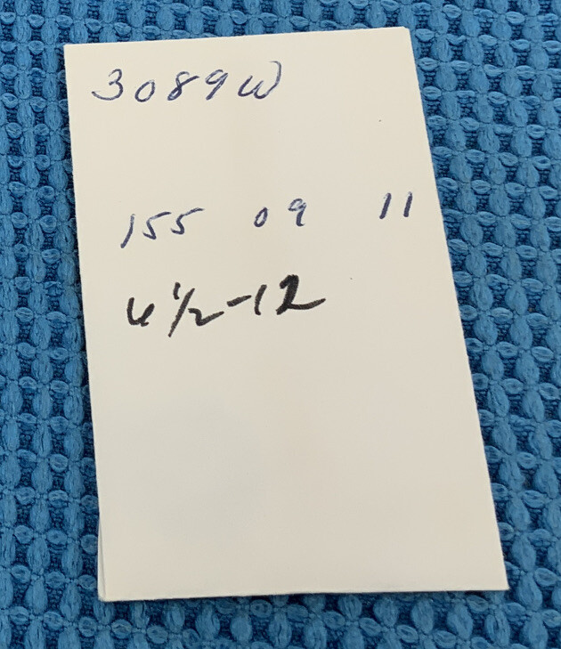 3089W Mainspring (155.09.11) Part # 6512J NOS (610E-712K)