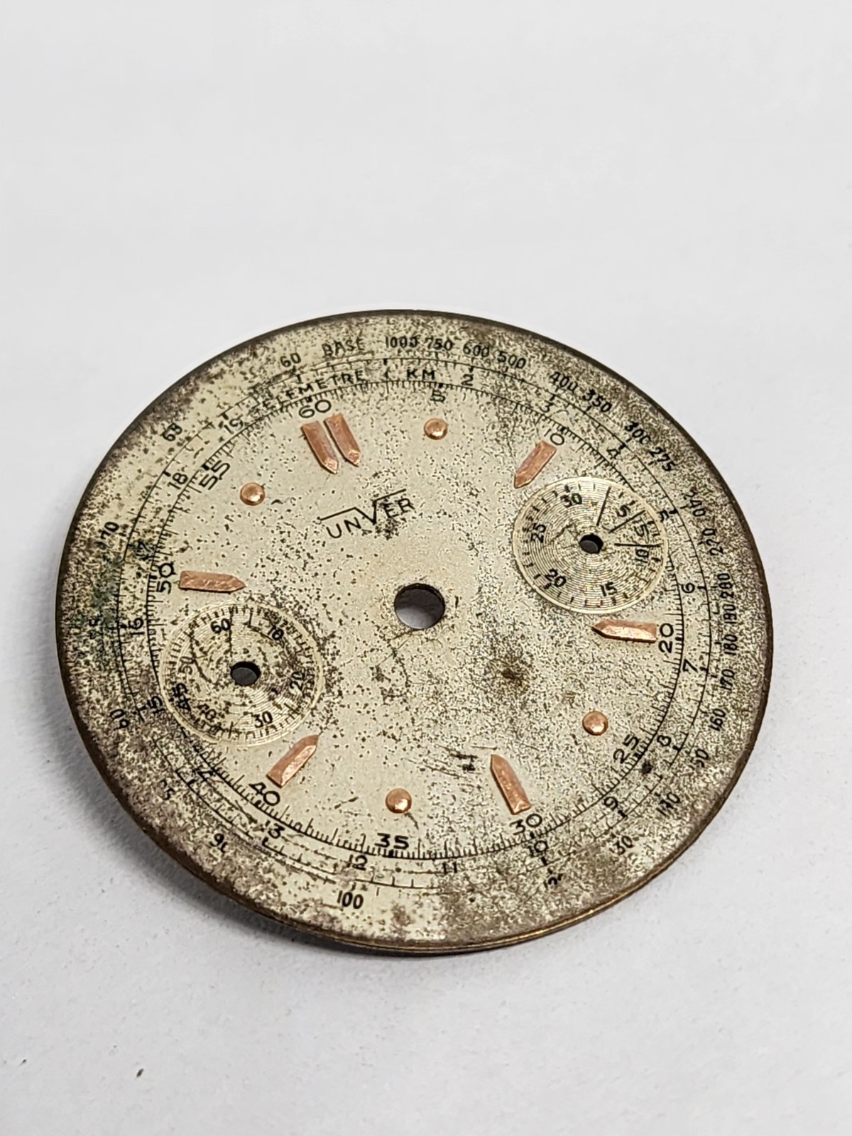 Vintage Unver Chronograph Dial 35.5mm