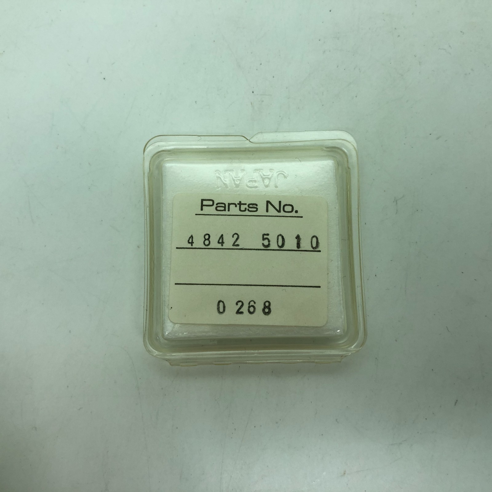 [w2304] SEIKO GRAND QUARTZ Dial 4842-5010 NOS Parts No 0268 Gold MT