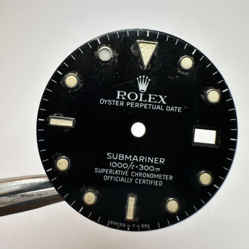 Vintage Rolex Submariner 16610 16800 Used Dial