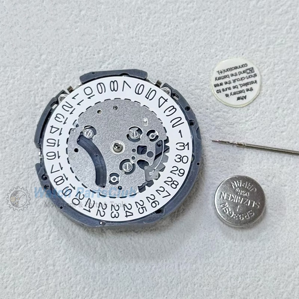 Japan VK63A Quartz Movement 24-Hour Date 3 o’clock Chronograph Watch Movement