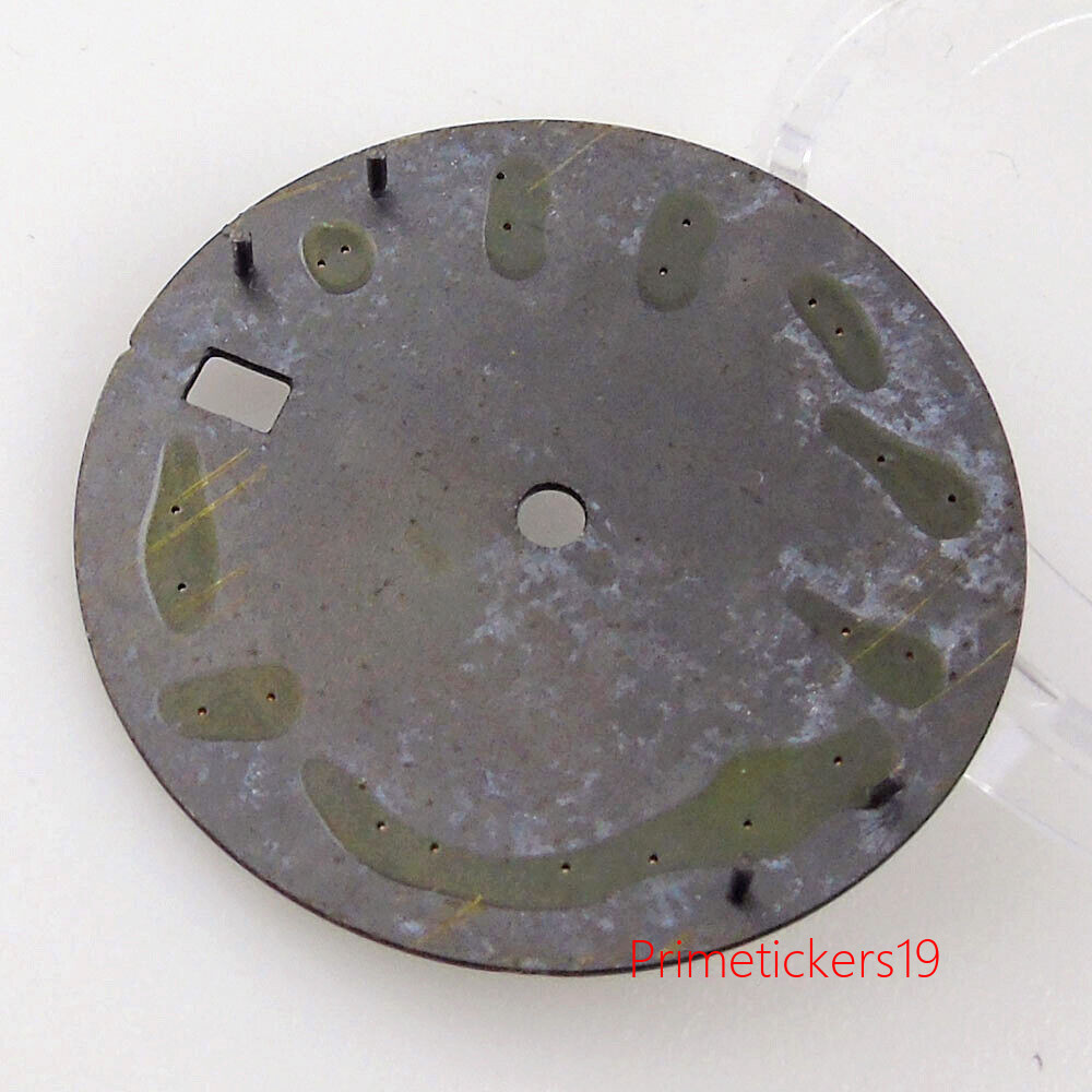 29mm Grey Sunburst Watch Dial Date Window Silver/Golden/Rose Golden Marks Hands