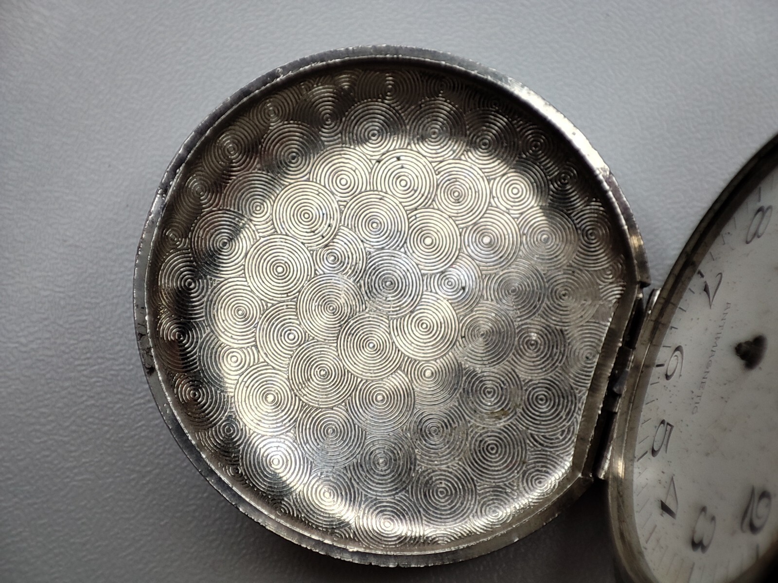 hunting scene pocket Watch lifestar watch – 46.5 mm – for parts and spares