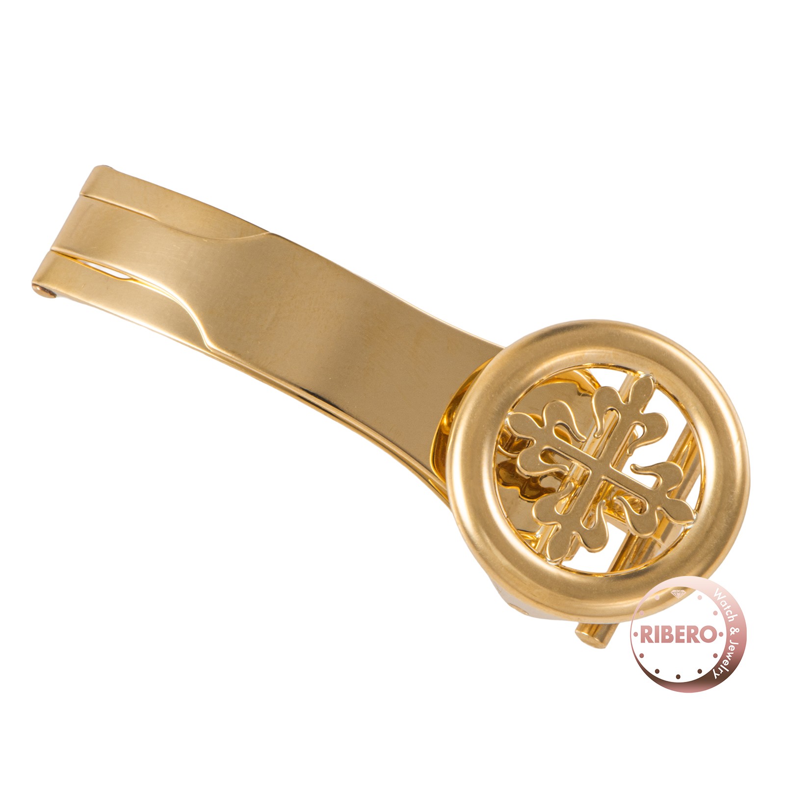 PATEK PHILIPPE D buckle For 16 mm 18K Yellow Gold from JAPAN
