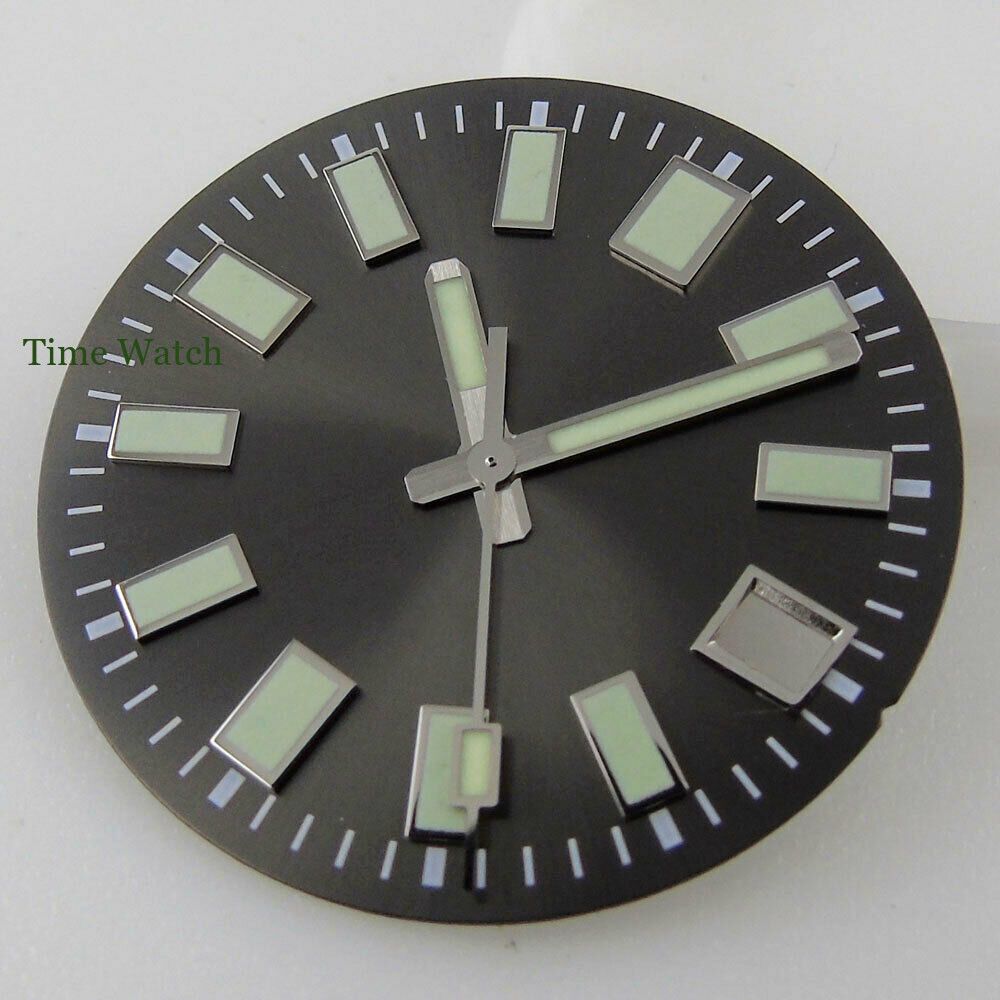 29mm Sunburst Watch Dial+Luminous Hand Fit NH35 ETA2824 PT5000 Miyota8215 DG2813