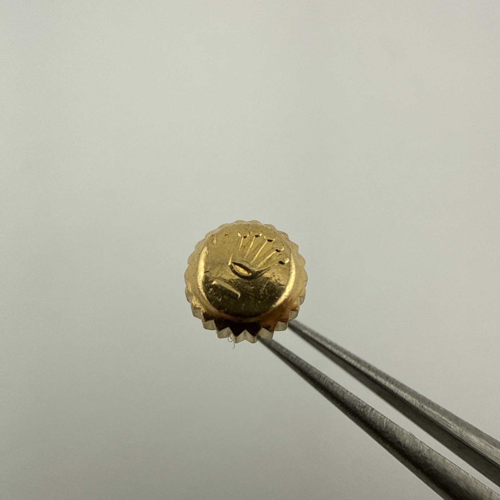 Rolex Watch Crown 18K Yellow Gold 5.2mm Original Authentic Rolex Part