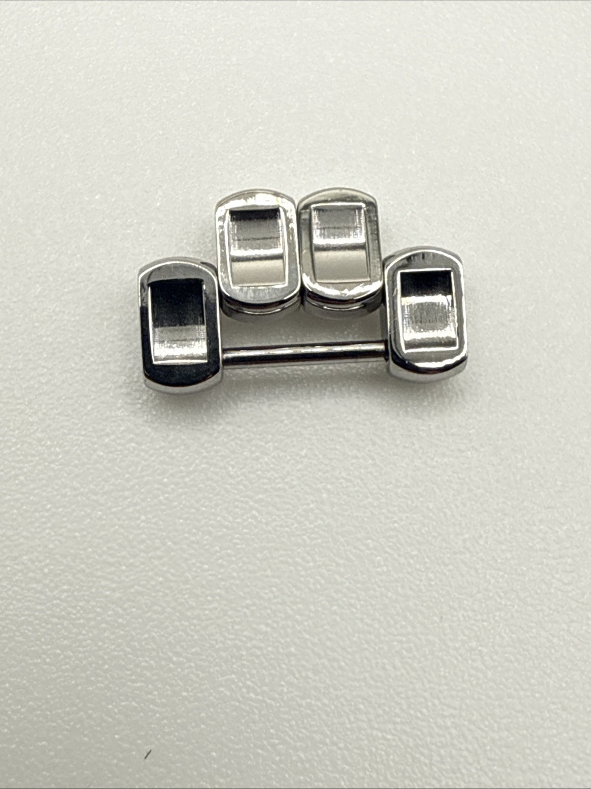 OEM Chopard Happy Sport Round Small Stainless Steel Bracelet Link 14mm Genuine