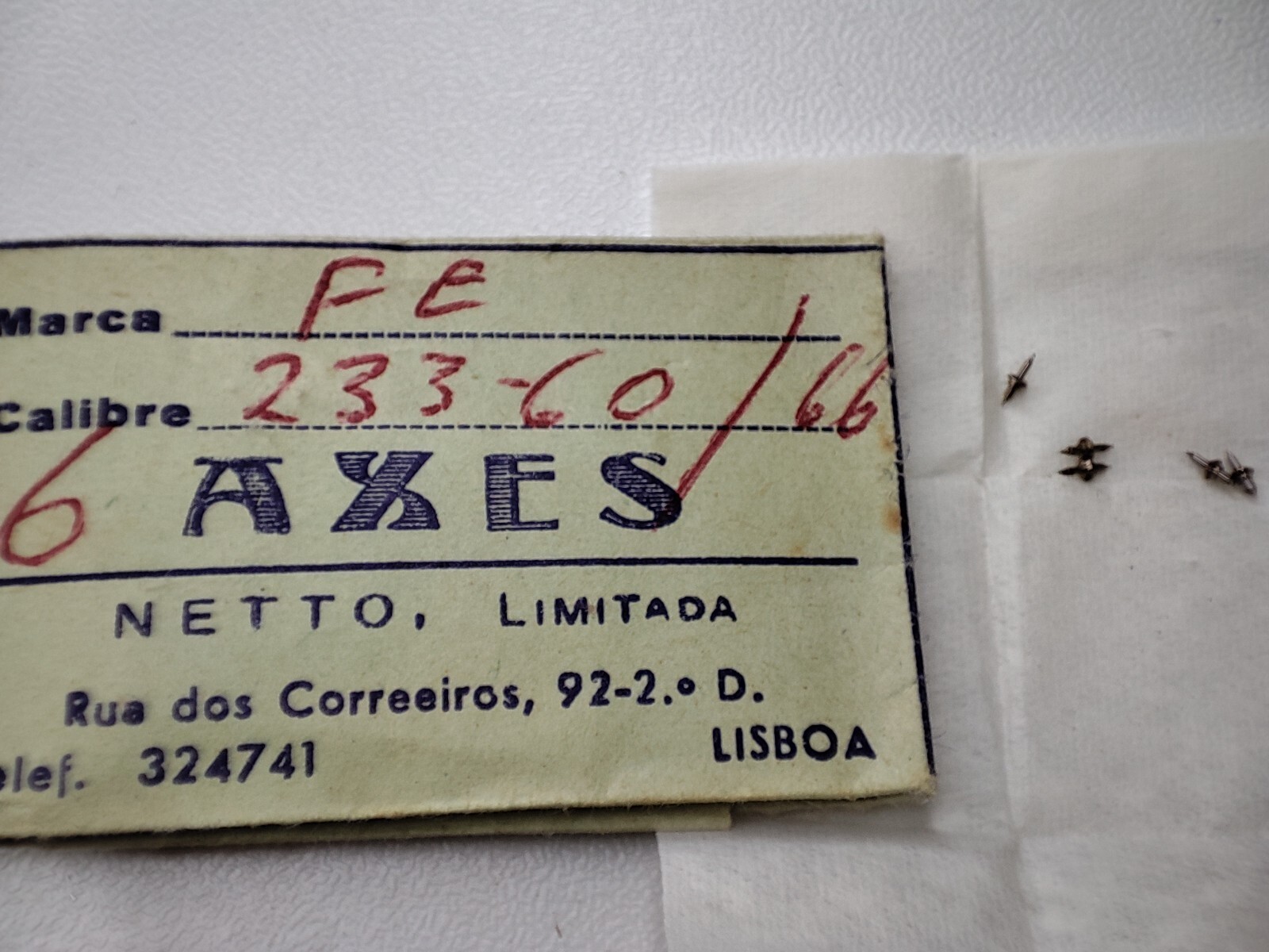 mix watch parts lanco 858, FE 233-60 / 66. , PH, eta 810 and others (rust)