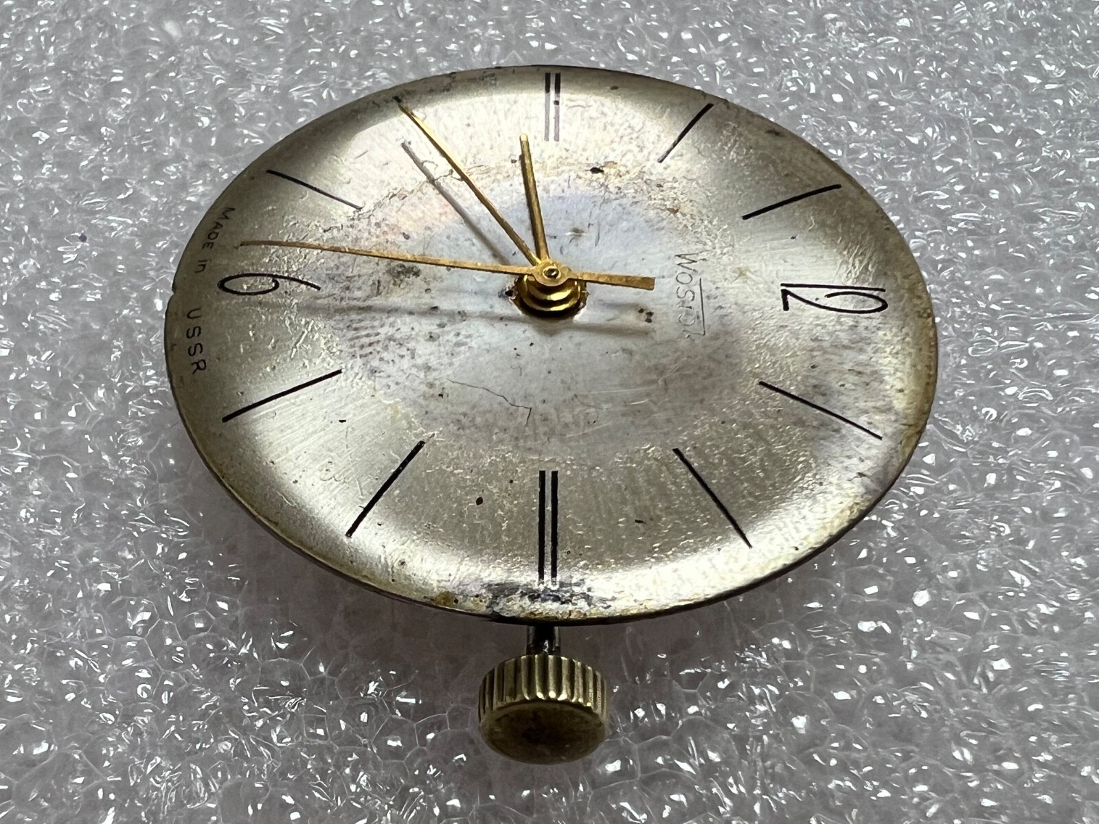 Watch movement USSR Wostok 2209 cal. plus Dial. For parts .