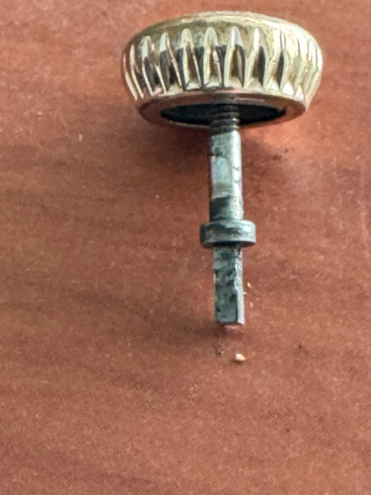 VINTAGE 16 SIZE WADSWORTH BUNN SPECIAL MODEL 29 CASE STEM AND CROWN ONLY