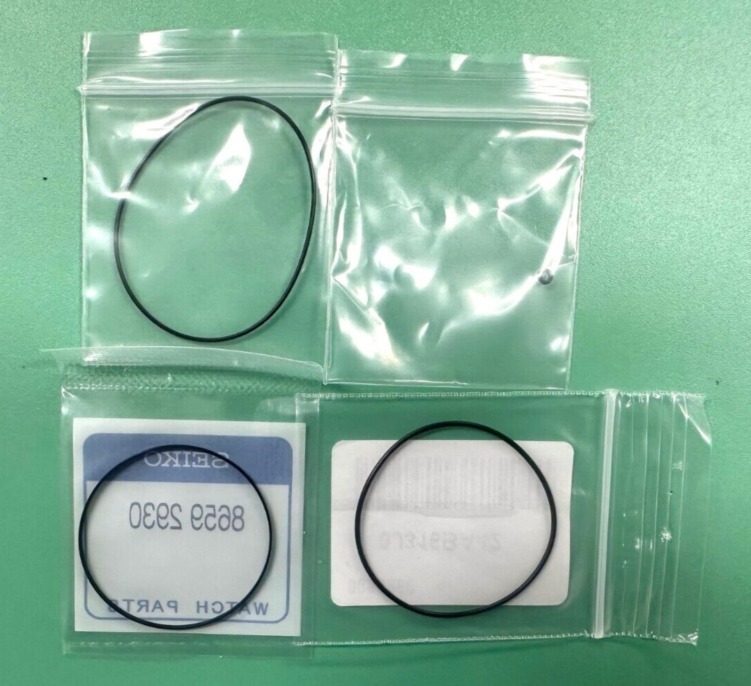 SEIKO SBDC001/003/005(BEZEL-GLASS-CASE BACK-CROWN/STEM) 4PC GASKET SET