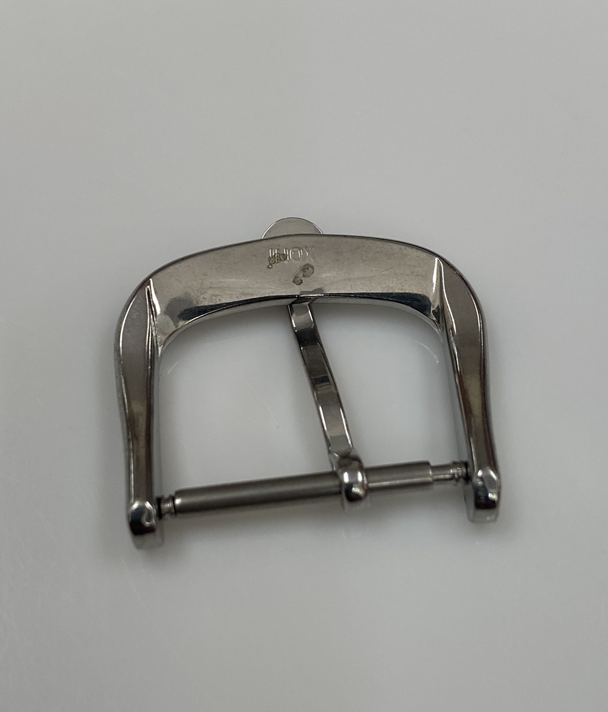 Original New Bell & Ross Stainless Steel 18mm Watch Buckle for Leather Strap