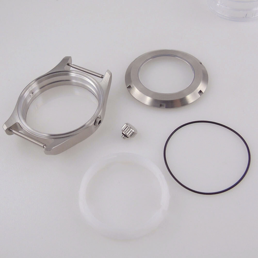 36MM 39MM Poilt 20ATM Dive Watch Case Glass Back Fit Nh35 Nh36 Pt5000 Sapphire
