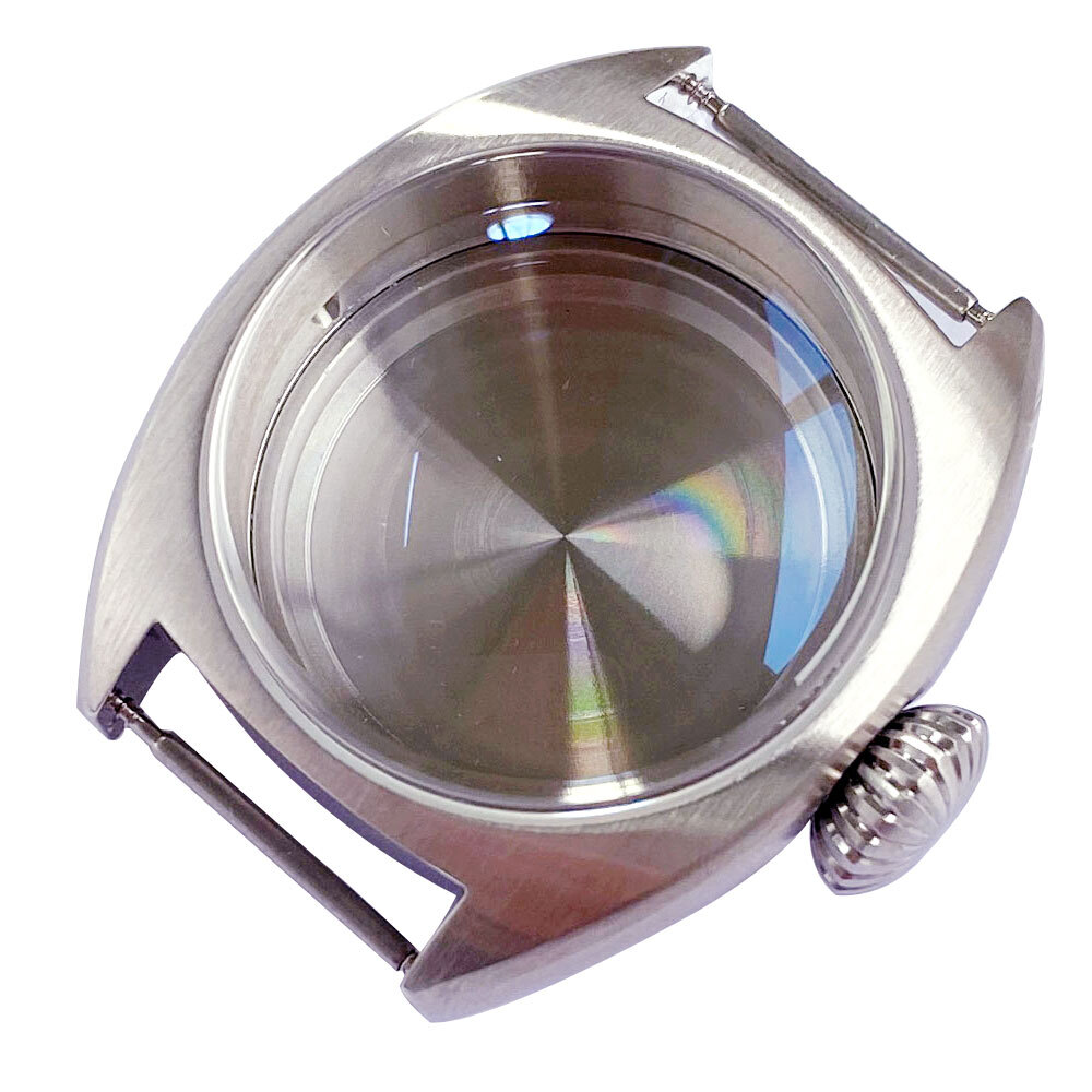 New 36mm Dive Watch Case 200M Waterproof AR Domed Sapphire fit NH35 2824 PT5000