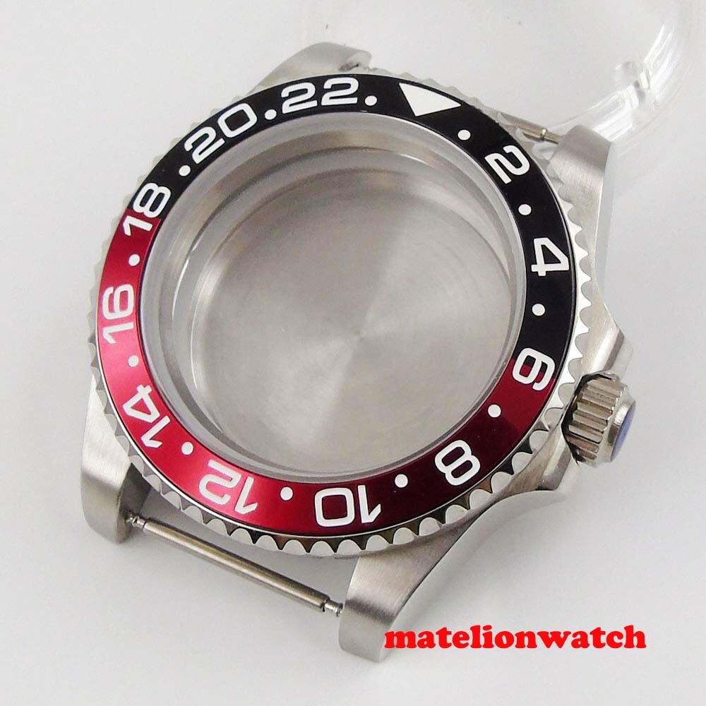40mm Sapphire Glass Watch Case Fit NH35A Miyota8215 821A ETA2824 DG2813 PT5000