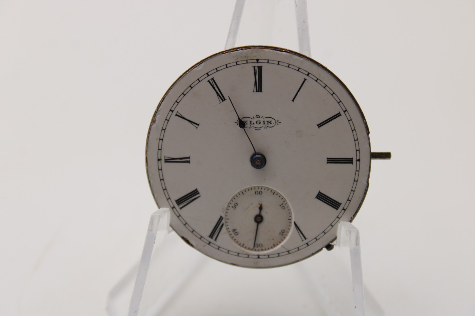 1891 ELGIN POCKET WATCH MOVEMENT 4057313 GRADE: 45 6s 13j (JJ3)